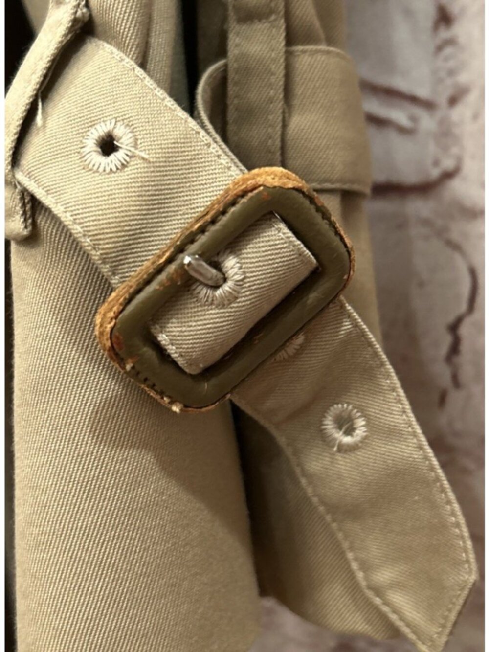 Vintage Burberrys’ Trench Coat Women 16 L? w/Liner Tan Waterloo *See Measurement - Picture 3 of 9